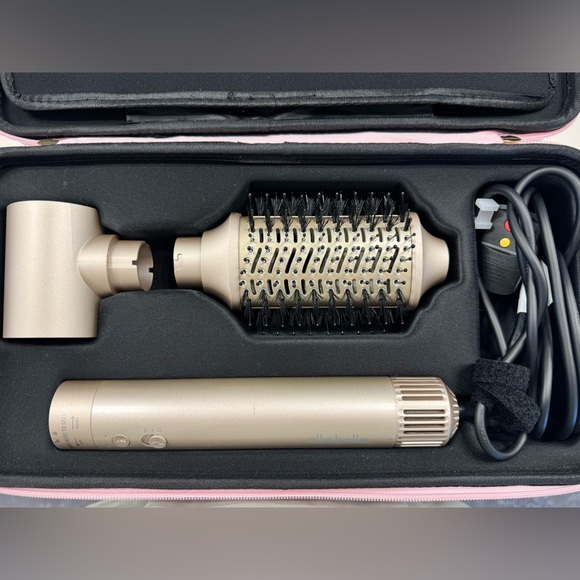 Ella Bella Airwrap Styler 6 in 1 Professional Hot Air Styler Champagne Color - Picture 13 of 14